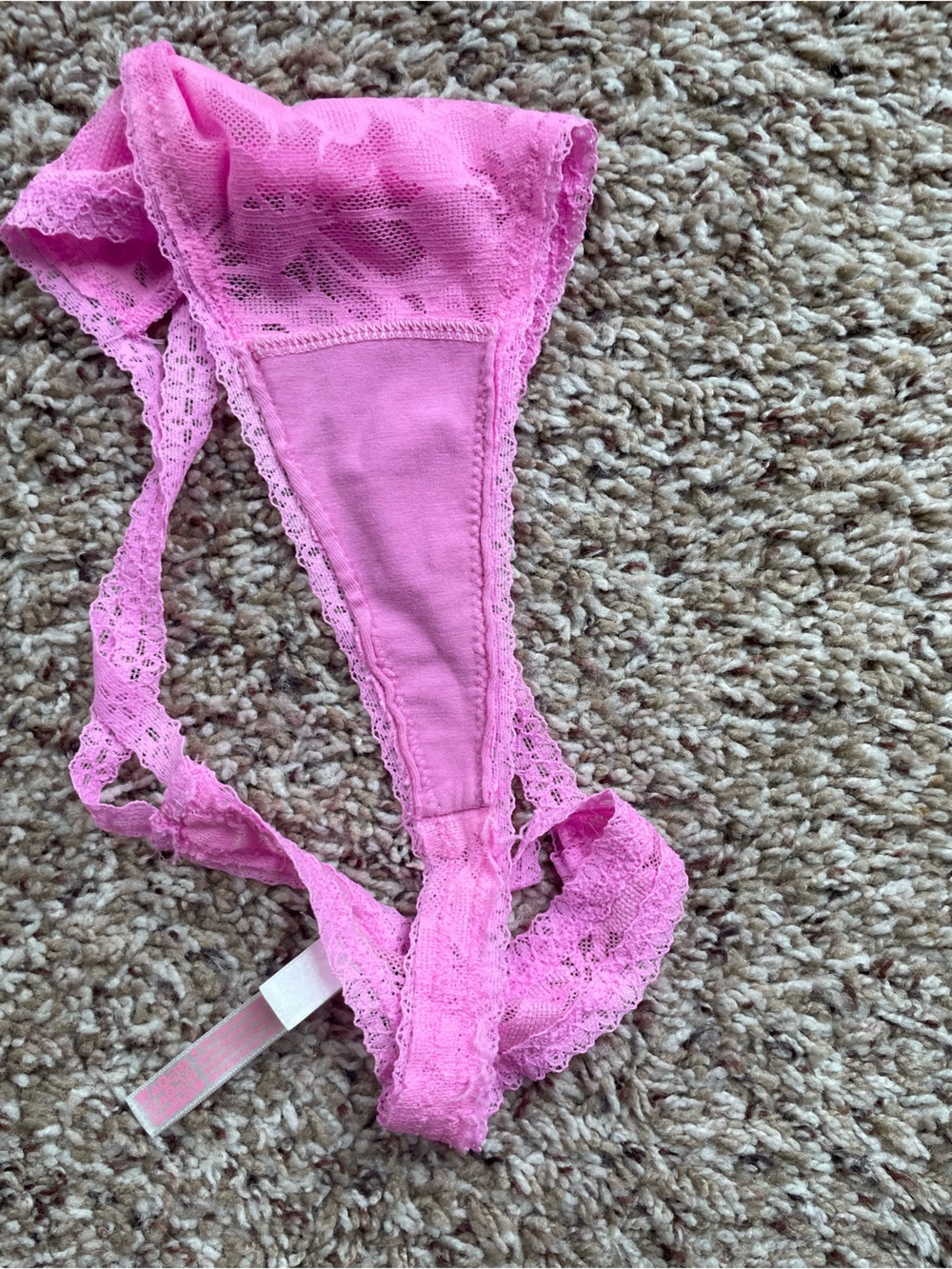Victoria’s Secret Pink Lace Bralette & Thong Set - Women's Intimates - Picture 3 of 8
